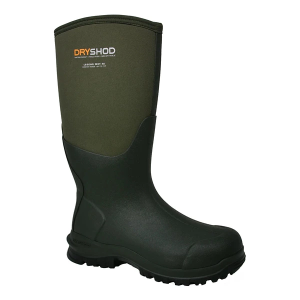 Men's Dryshod Legend MXT High Rubber Boots Outdoor 10 Moss