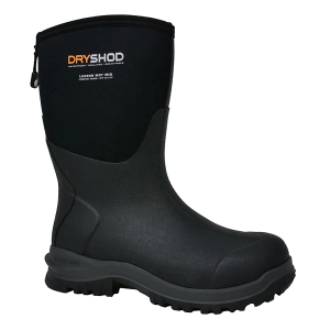 Men's Dryshod Legend MXT Mid Rubber Boots Outdoor 11 Black
