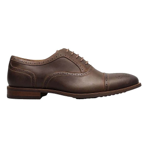 Men's Florsheim Rucci Cap Toe Balmoral Dress Shoes Regular 10.5 Brown CH