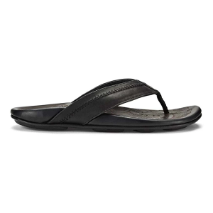 Men's OluKai Hiapo Flip Flop Sandals 7 Lava Rock