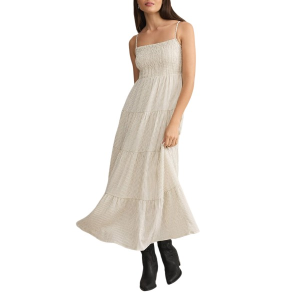 Women's Z Supply Balos Striped Maxi Dress XLarge Natural