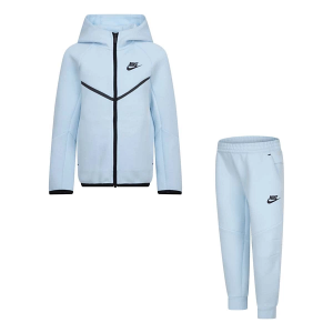 Kids' Nike Tech Fleece Full-Zip Set 7 Glacier Blue