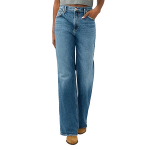 Women's Silver Jeans Co. Baggy Loose Fit Bootcut Jeans Acoustic 33 33