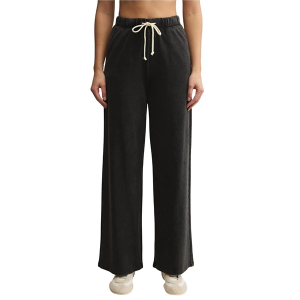 Women's Z Supply Hunter Knit Denim Pants XLarge Vintage Black