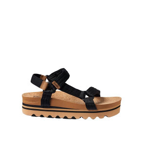 Women's Reef Cushion Rem Hi Sandals 5 Black/Tan