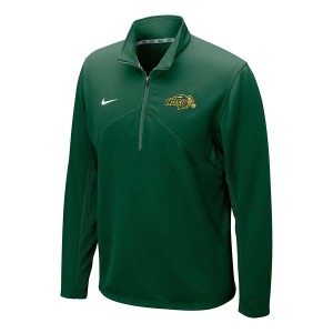 North Dakota State Bison Nike Training 1/4 Zip XLarge Green