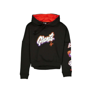 Women's San Francisco Giants New Era City Connect Hoodie Medium Black