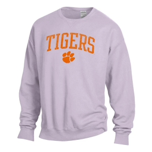 Clemson Tigers Gear For Sports Crew Small Purple