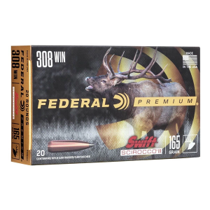 Federal Swift Scirocco II Rifle Ammunition
