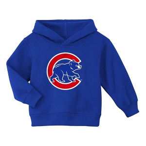 Baby Chicago Cubs Genuine Stuff Logo Hoodie 24 mo. Royal