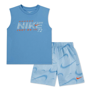 Nike Dri-FIT Rhythm Printed Set Toddler 4T Glacier Blue