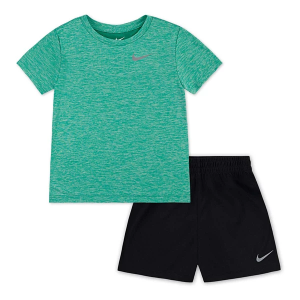 Nike Dri-FIT Set Toddler 4T Black/Stadium Green