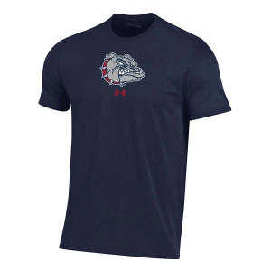 Gonzaga Bulldogs Under Armour Gonzaga Logo Performance Cotton T-Shirt 2XLarge Blue