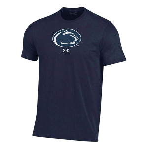 Penn State Nittany Lions Under Armour Logo Performance Cotton T-Shirt 2XLarge Blue