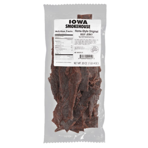 Iowa Smokehouse Ranch Hand Original Pepper Jerky