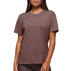Women's prAna Everyday Vintage-Washed T-Shirt Small Carob