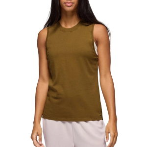 Women's prAna Everyday Vintage-Washed Crew Neck Tank Top XSmall Retro Olive