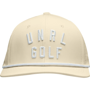 Men's UNRL Golf Vintage Rope Golf Snapback Hat One Size Sahara