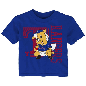 Toddler Texas Rangers Texas Mascot T-Shirt 2T Royal
