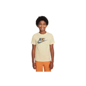 Kids' Nike Sportswear Futura HBR T-Shirt Large Coconut Milk
