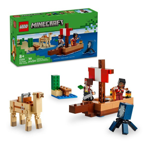 LEGO Minecraft The Pirate Ship Voyage Boat Toy Playset 21259