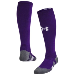 Under Armour Team Knee High Baseball Socks Youth Small Purple Singles