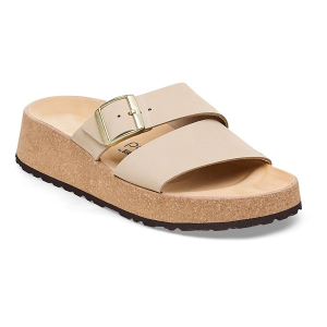 Women's BIRKENSTOCK Almina Slide Sandals 41 Sandcastle