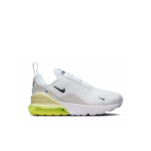 Kids' Nike Air Max 270 Sneakers sneakers-athletic-shoes Little 11Y Regular White/Anthracite/Limelight/Vast Grey