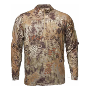 Men's Kryptek Valhalla 2 Long Sleeve 1/4 Zip Large Highlander