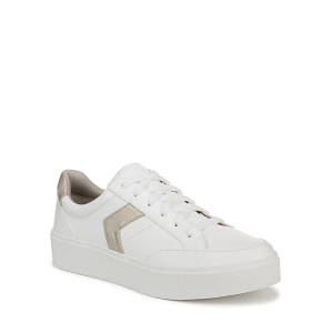 Women's Dr. Scholls Madison Lace Sneakers sneakers-athletic-shoes 6.5 Regular White Faux Leather