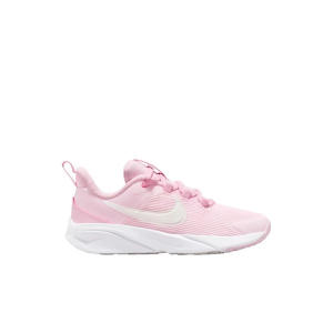 Girls' Nike Star Runner 4 Running Shoes sneakers-athletic-shoes Little 2 Regular Pink Foam /Summit White-White
