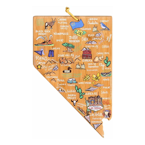 Totally Bamboo Nevada Cutting Board with Artwork by Fish Kiss