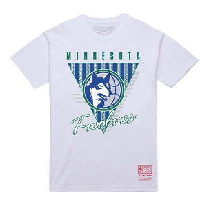 Minnesota Timberwolves Final Seconds Mitchell and Ness T-Shirt Small White