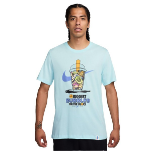 Men's Nike Sportswear Sole Food Bubbles T-Shirt 2XLarge Glacier Blue