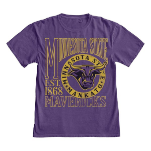 Minnesota State Mavericks Blue 84 First Dibs T-Shirt XLarge Purple