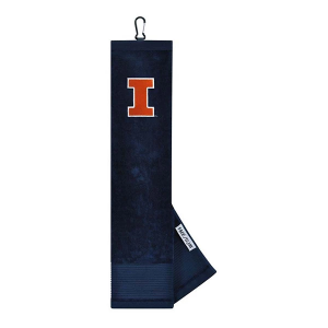 Team Effort Illinois Fighting Illini Tri-Fold Golf Towel
