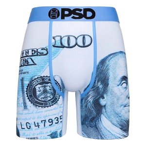 Men's PSD Cash Boxer Briefs Underwear Small What The Benji