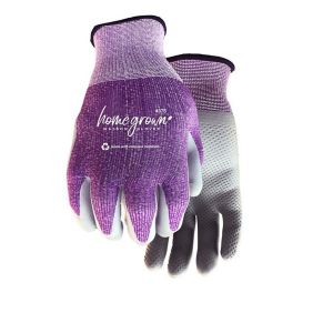 Women's Watson Gloves Home Grown Karma Gardening Gloves Large Purple