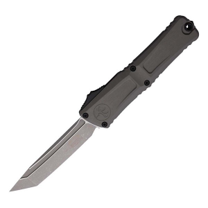 Microtech 1144-10AP Combat Troodon Gen III Apocalyptic Tanto OTF Natural Clear Automatic Knife