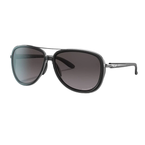 Men's Oakley Split Time Gradient Prizm Sunglasses Velvet Black/Prizm Grey Gradient