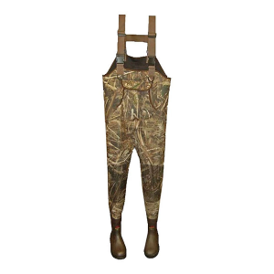 Men's Itasca Ducks Unlimited Spoonbill Shoulder Harness Chest Waders Adult 12 Realtree MAX-7