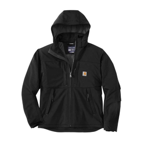 Men's Carhartt Super Dux Relaxed Fit Insulated Softshell Jacket Canvas Jacket 2XLarge Tall Black
