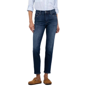 Women's KUT from the Kloth Reese Ankle Slim Fit Straight Jeans Enchantment 10 29