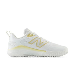 Women's New Balance Fresh Foam Velo v4 Softball Shoes sneakers-athletic-shoes 7 Regular White/Gold