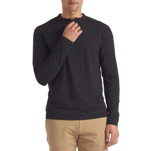 Men's Public Rec Go To Long Sleeve Henley Small Black