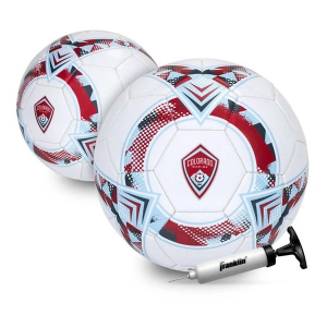 Franklin MLS Colorado Rapids Soccer Ball & Pump
