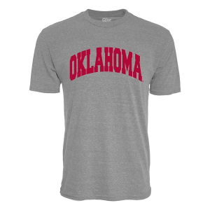 Oklahoma Sooners Blue 84 Archie T-Shirt Small Heather Grey