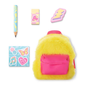 Real Littles Neon Backpack with 4 Micro Accessories (Styles May Vary)