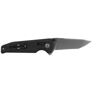 SOG Vision XR LTE Partially Serrated Knife Black Graphite