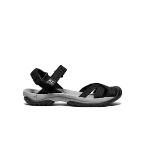 Women's KEEN Bali Strap Closed Toe Sandals 6 Black/Alloy